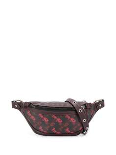 Coach Rivington cracked-effect belt bag
