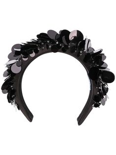 Prada sequin satin headband
