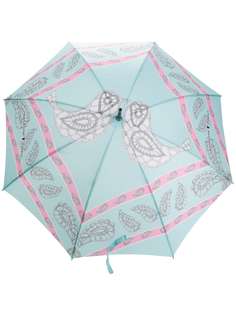 Natasha Zinko bird-print logo umbrella