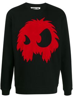 McQ Alexander McQueen толстовка из джерси с принтом Monster