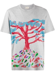 Marni tree print T-shirt