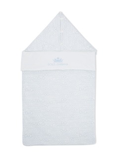 Dolce & Gabbana Kids спальный мешок с принтом логотипа