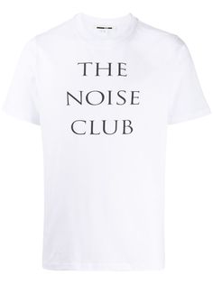McQ Alexander McQueen футболка с принтом Noise Club