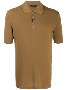 Ermenegildo Zegna рубашка-поло с короткими рукавами