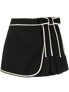 Red Valentino юбка-шорты с бантом