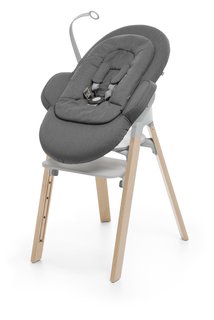 Шезлонг на стульчик Stokke Steps Newborn Set, Deep Grey, темно-серый