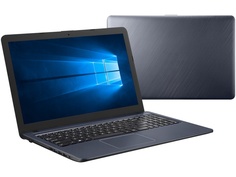 Ноутбук ASUS R543UA-GQ2117T 90NB0HF7-M30080 (Intel Pentium 4417U 2.3 GHz/4096Mb/500Gb/No ODD/Intel HD Graphics/Wi-Fi/Cam/15.6/1366x768/Windows 10 64-bit)