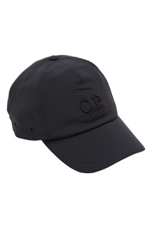 Черная бейсболка с вышивкой C.P. Company