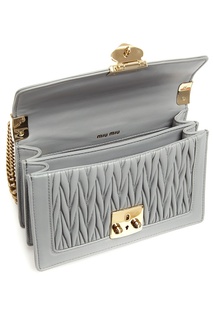 Серая сумка Miu Confidential