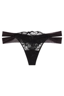 Черные кружевные стринги La Perla