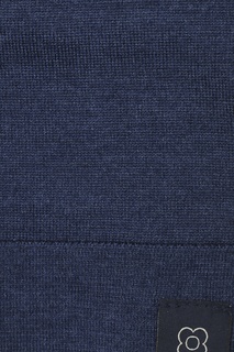Темно-синяя трикотажная рубашка Lardini
