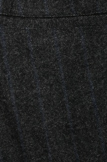 Шерстяные брюки с поясом на кулиске Lardini