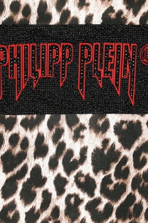 Свитшот с анималистическим принтом и логотипом Philipp Plein