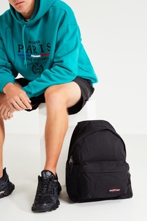 Черный текстильный рюкзак с логотипом Eastpak