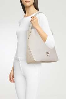 Бежевая сумка Dea Furla
