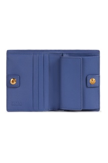 Синий кожаный кошелек Belvedere Furla