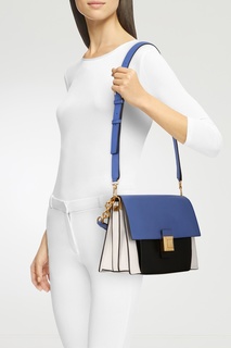 Кожаная сумка Diva с комбинированным дизайном Furla