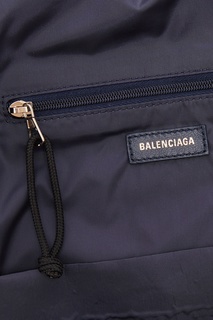 Темно-синий рюкзак Wheel S Balenciaga