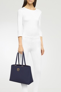 Синяя сумка Belvedere Furla