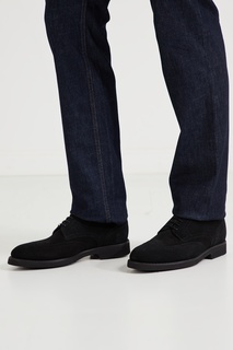 Черные полуботинки с перфорацией Barrett