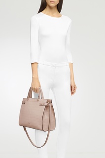 Сумка Lady из кожи под крокодила Furla