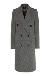 Шерстяное двубортное пальто Isabel Marant