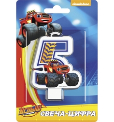 Свеча-цифра Blaze №5 8 см