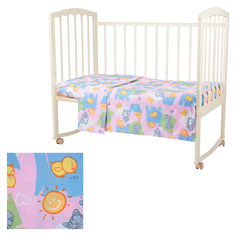 Комплект постельного белья Baby Nice Котята и цыплята