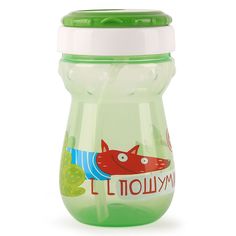 Поильник Happy Baby для кормления с трубочкой, с 9 месяцев