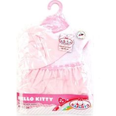 Комплект одежды для куклы Карапуз Hello Kitty 40-42 см