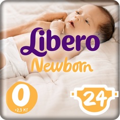 Подгузники Libero Newborn Size 0 (0-2.5 кг) шт.