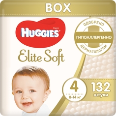 Подгузники Huggies Elite Soft 4 (8-14 кг) шт.