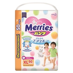 Подгузники-трусики Merries XL (12-22 кг) шт.