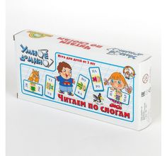 Настольная игра Десятое Королевство домино пластм. Читаем по слогам