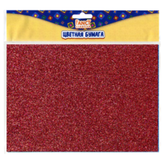 Цветная бумага сверкающая FANCY creative Action!, A5, 8 л., 8 цв.