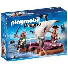 Набор с элементами конструктора Playmobil Pirates 6682 Пиратский плот