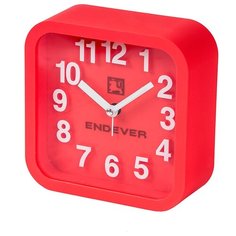 Часы настольные ENDEVER RealTime-14/15 красный