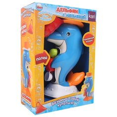 Игрушка для ванной kari Дельфин (BT885559) голубой