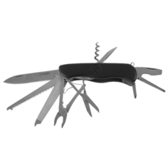 Нож многофункциональный ЗУБР Эксперт (47792) (12 функций) черный