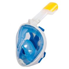 Набор для плавания BRADEX полнолицевой, размер L/ХL голубой