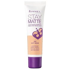 Rimmel Тональный мусс Stay Matte, 30 мл, оттенок: 200 soft beige