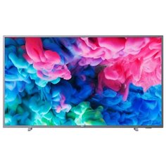 Телевизор Philips 55PUS6523 54.6" (2018) темно-серебристый