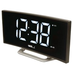 Часы настольные BVItech BV-412 серый/белый