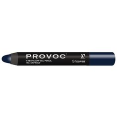 Provoc Тени-карандаш водостойкие Eyeshadow Gel Pencil 07 сапфировый, шиммер