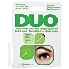 Duo Клей для накладных ресниц Brush On Clear Adhesive 5 г White/ Clear