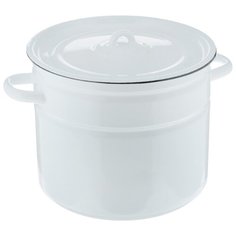 Кастрюля СтальЭмаль 2С200 9 л, белоснежный