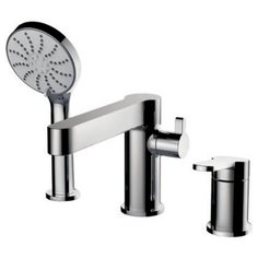 Смеситель для ванны с душем Gappo G1199-30 однорычажный встраиваемый лейка в комплекте