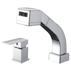 Смеситель для кухни (мойки) ZorG ZR 155572 однорычажный встраиваемый хром