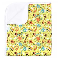 Многоразовые пеленки GlorYes! впитывающая 100х120 жирафы