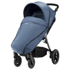 Прогулочная коляска Britax B-Motion 4 (с накидкой на ножки) Blue denim